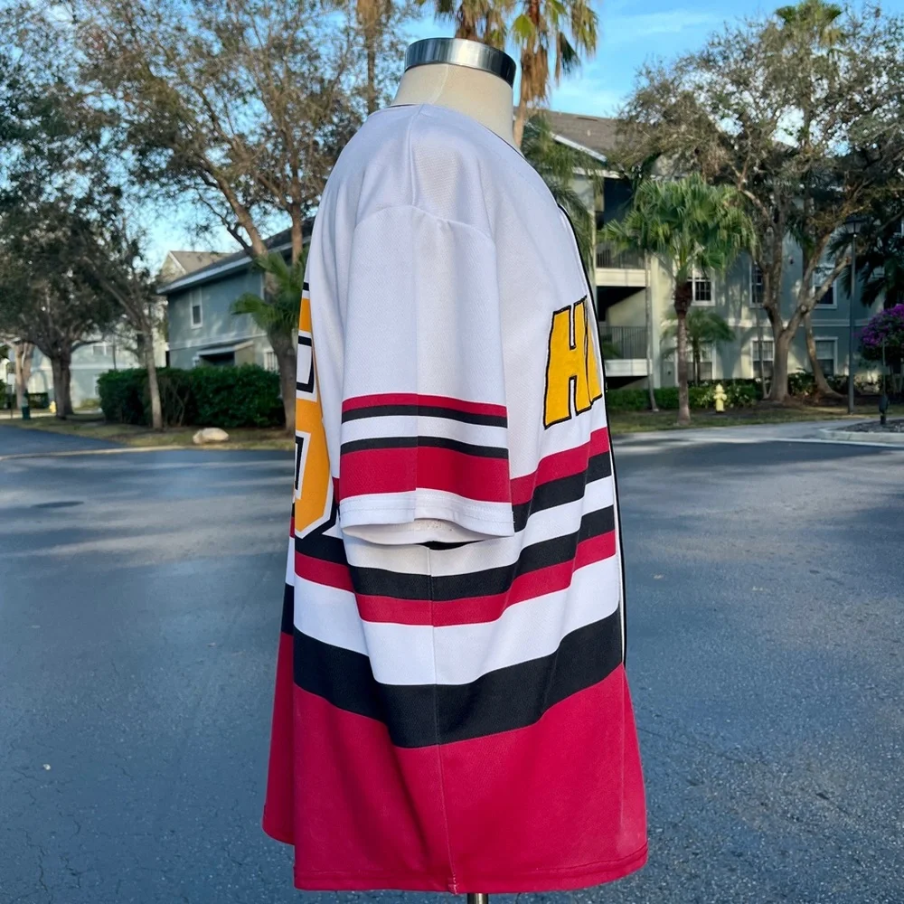 NBA White Miami Heat Button Jersey Size XL Logo Shirt 88 Patty Mills Basketball - Picture 6 of 10
